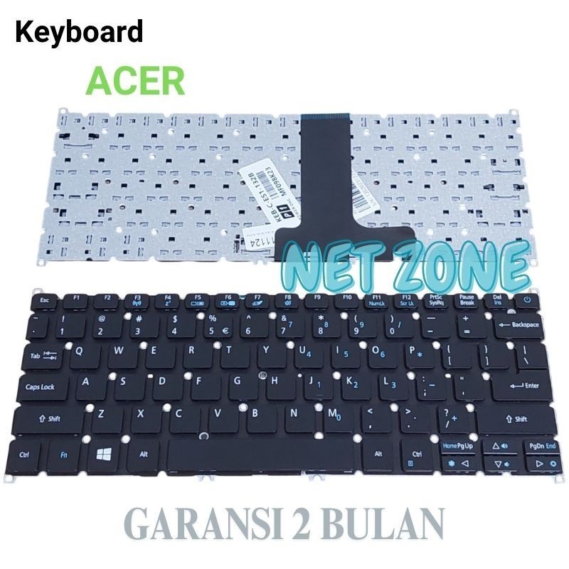 Keyboard Notebook Acer Aspire ES11 ES1 132 ES1-132 Series Tombol POWER -NZONE