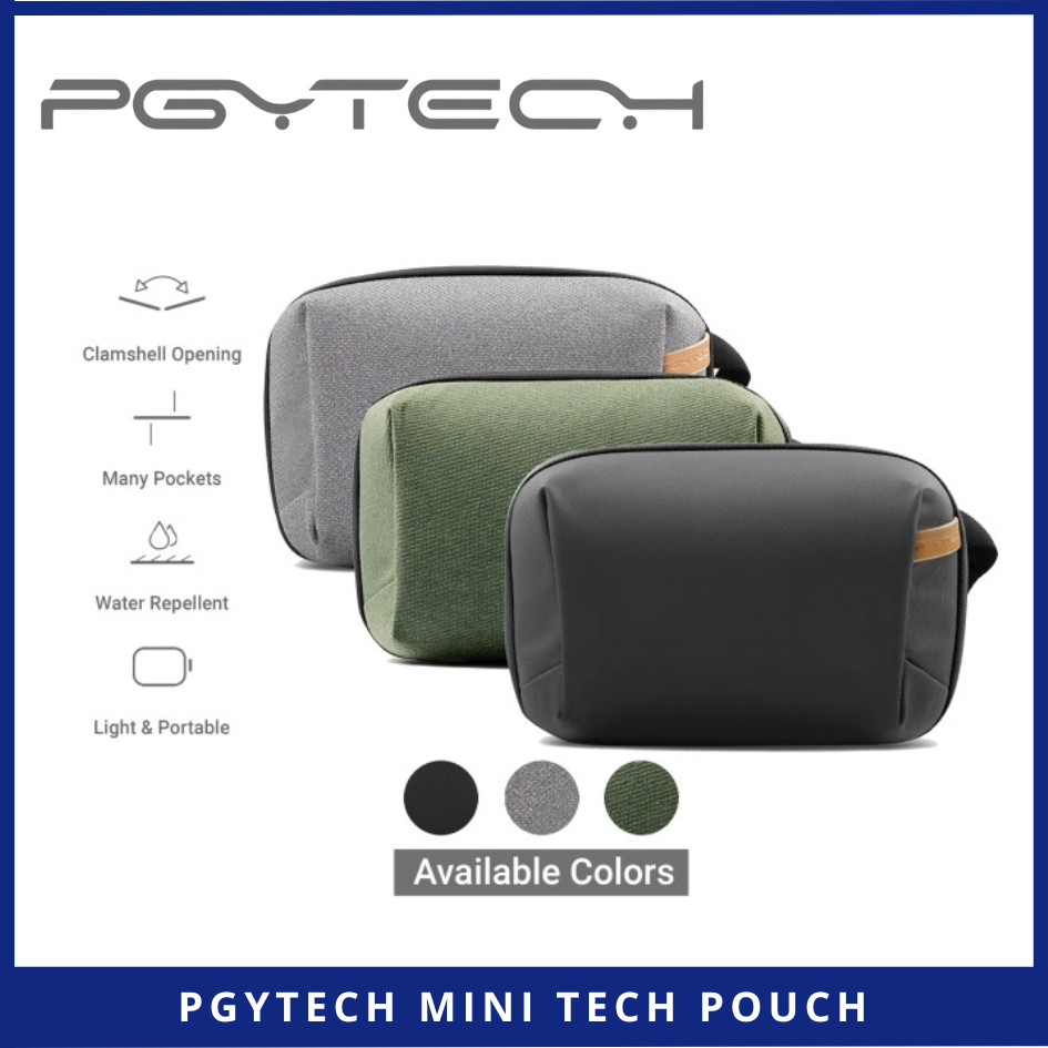PGYTECH Mini Tech Pouch Waterproof Organizer Bag Tech Organizer