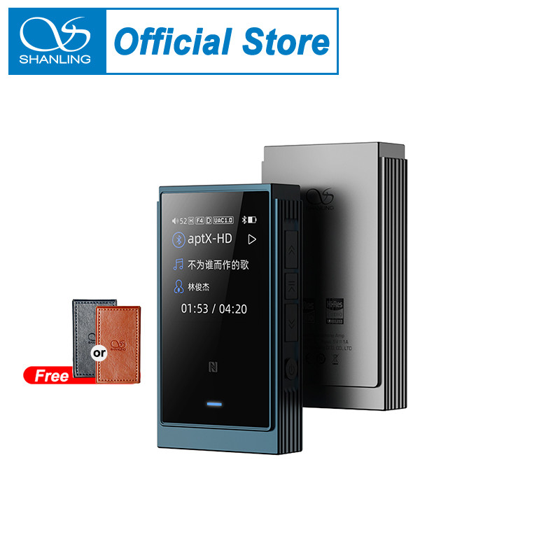 SHANLING UP6 HIFI Portable USB DAC Headphone Amplifier Bluetooth 5.2 Hi-Res Audio Dual ES9069Q AMP D
