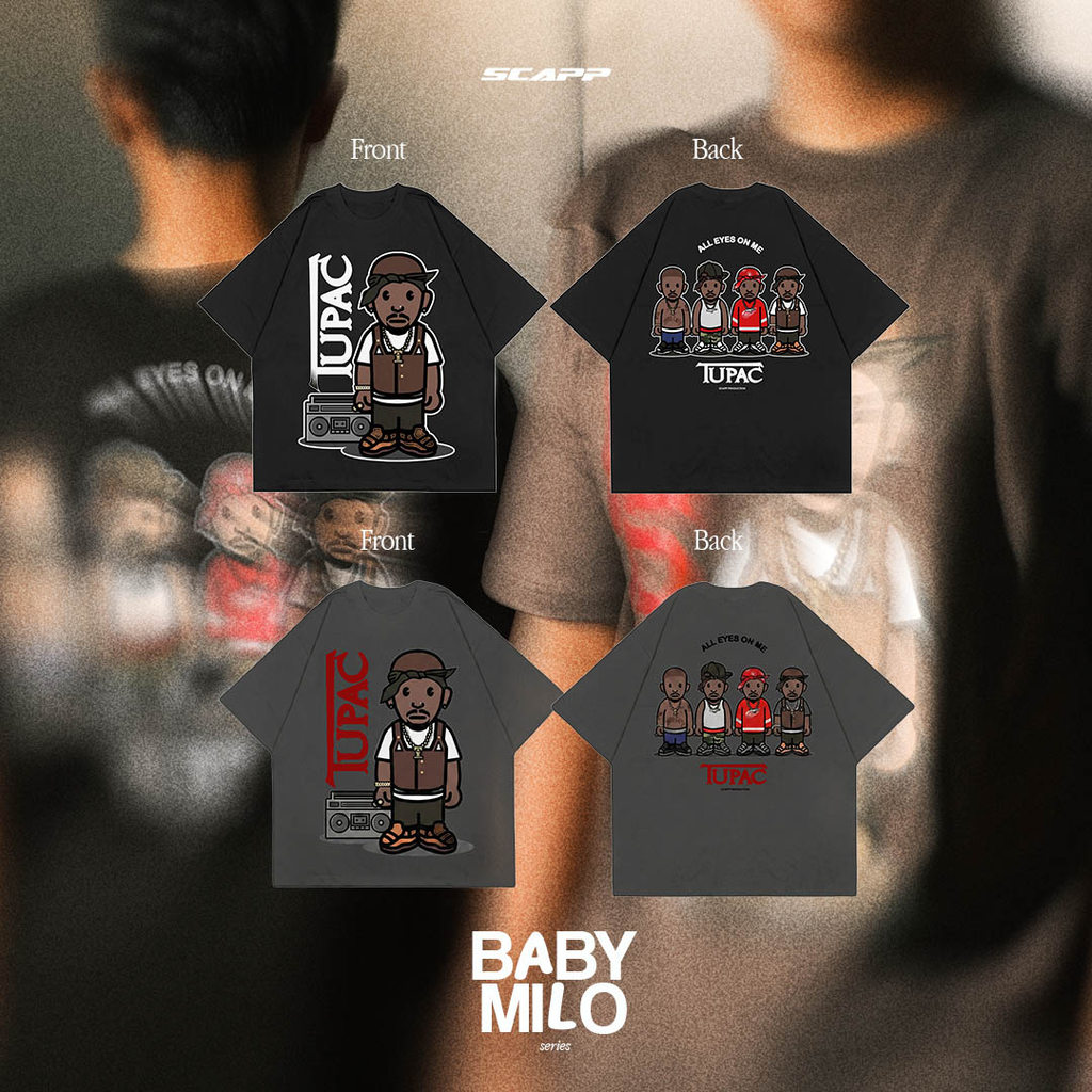 SCAPP | 2PAC BABYMILO | OVERSIZED TEE