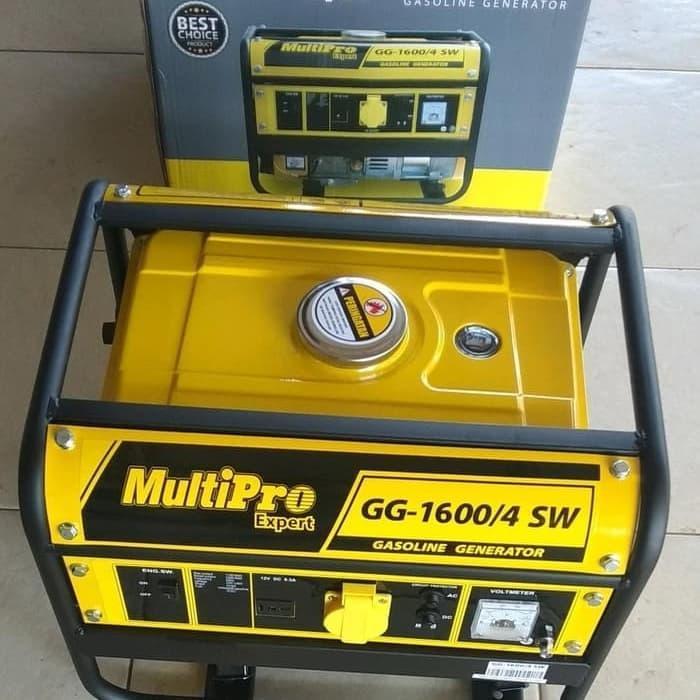 MultiPro Generator Listrik 1000 Watt Bensin 4 Tak Manual GG-1600 / 4SW