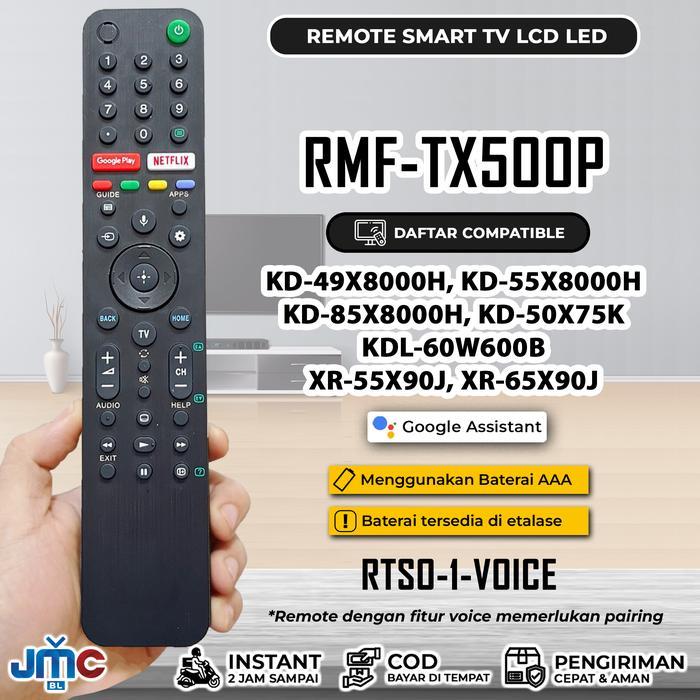 Remote Smart TV Android RMF-TX500P RMF-TX800P RMP-310P RMF-TX520P Voice Assistant / Non Voice - RMF-