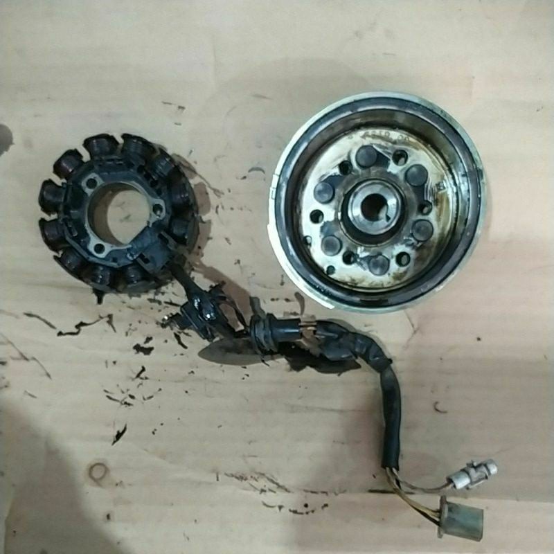 magnet spol Jupiter z ORI lepasan utuh bekas copotan motor