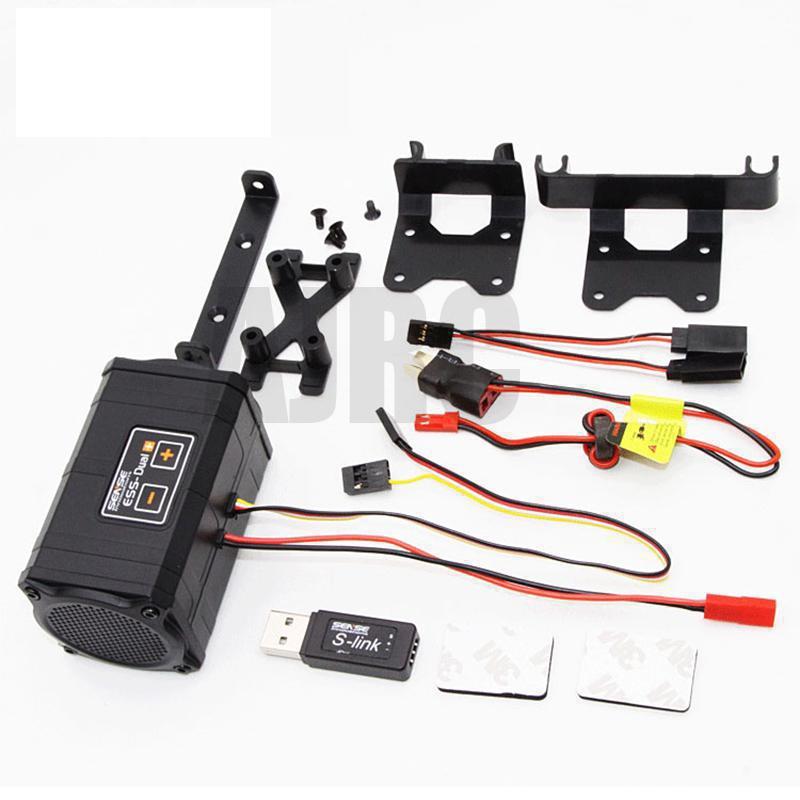 RC Car Sense ESS-ONE ESS-DUAL 2 Speakers Engine Sound Simulator For Axial SCX10 II WRAITH ARRMA LOSI