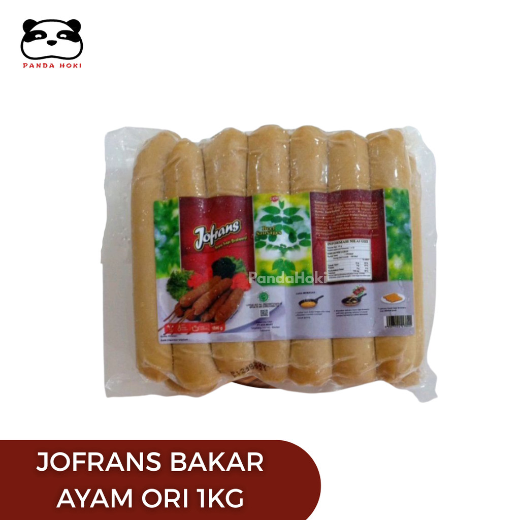 Jofrans Sosis Bakar Ayam Original | Sosis Ayam 1kg