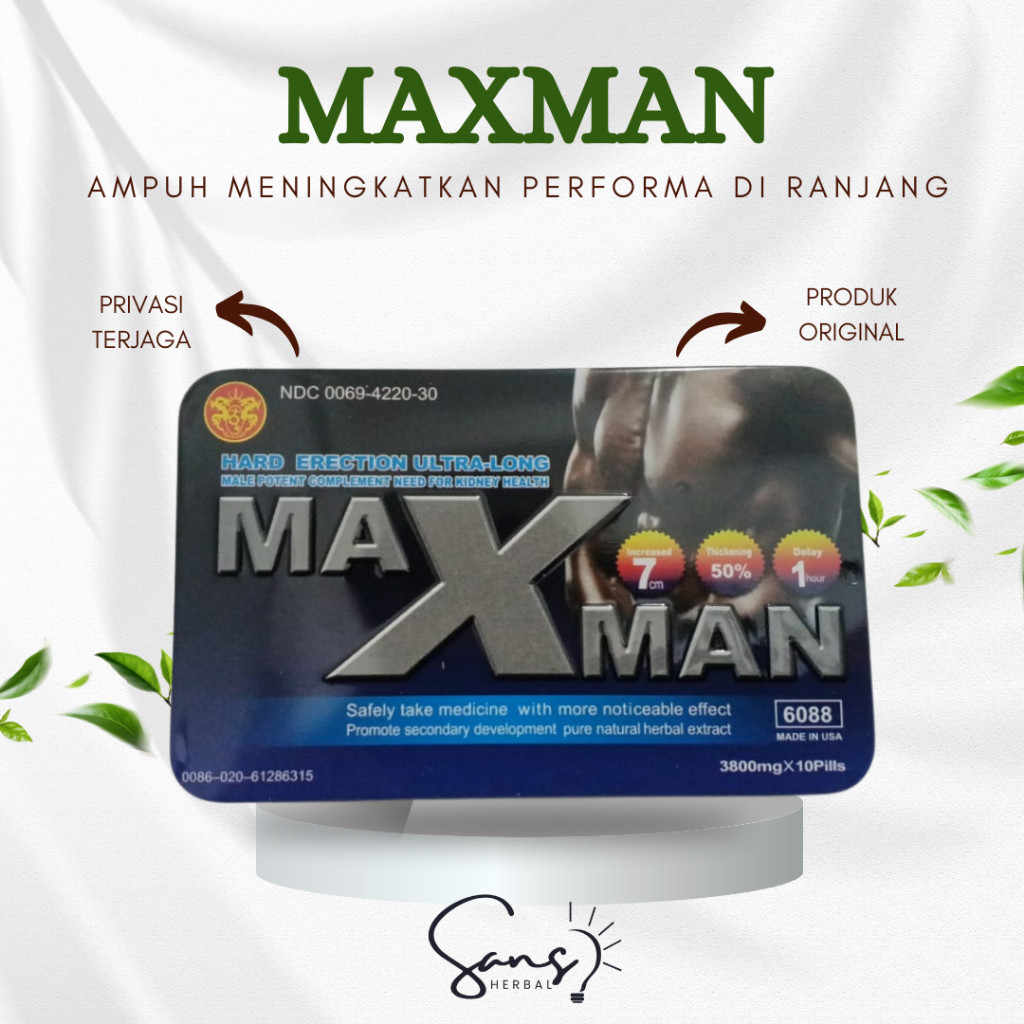 Obat Kuat Max.Man Original(Produk Original)