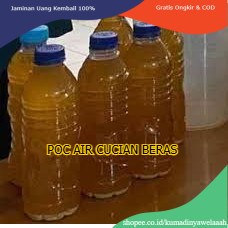 POC Air Cucian Beras | Pupuk Organik Cair (POC ) | Sudah Fermentasi | lm-ppp