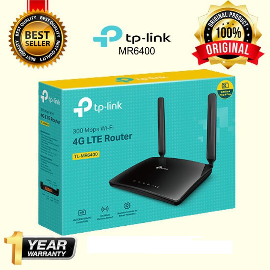 Router Tp-Link MR6400 Wifi Internet MURAH GARANSI ORIGINAL Tp-Link MR6400 MR 6400 TL-MR6400 Original