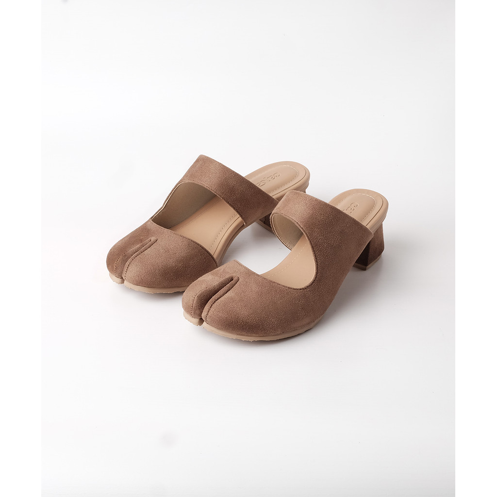 CAJSA | NIJI COCOA(BROWN)- HEELS SANDAL