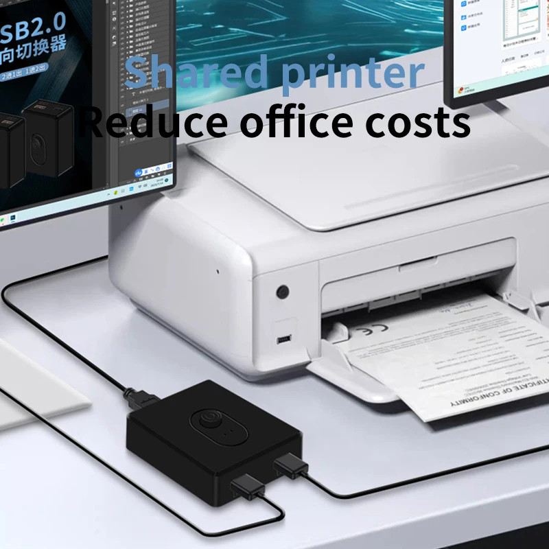 USB 3.0 KVM Swit 1x2/2x1 USB Hub Birectional USB2.0 Switer USB3.0 Extender Shared Controller for PC 