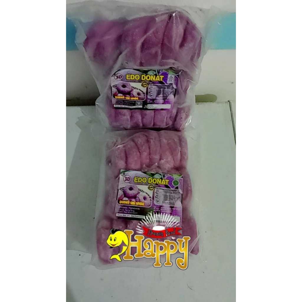 Donat Ubi Ungu 3D Beku Frozen isi 20 HFF Cirendeu