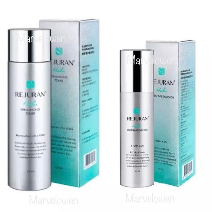 REJURAN PAKET HEALER REBALANCING TONER N REFRESHING EMULSION ORIGINAL KOREA