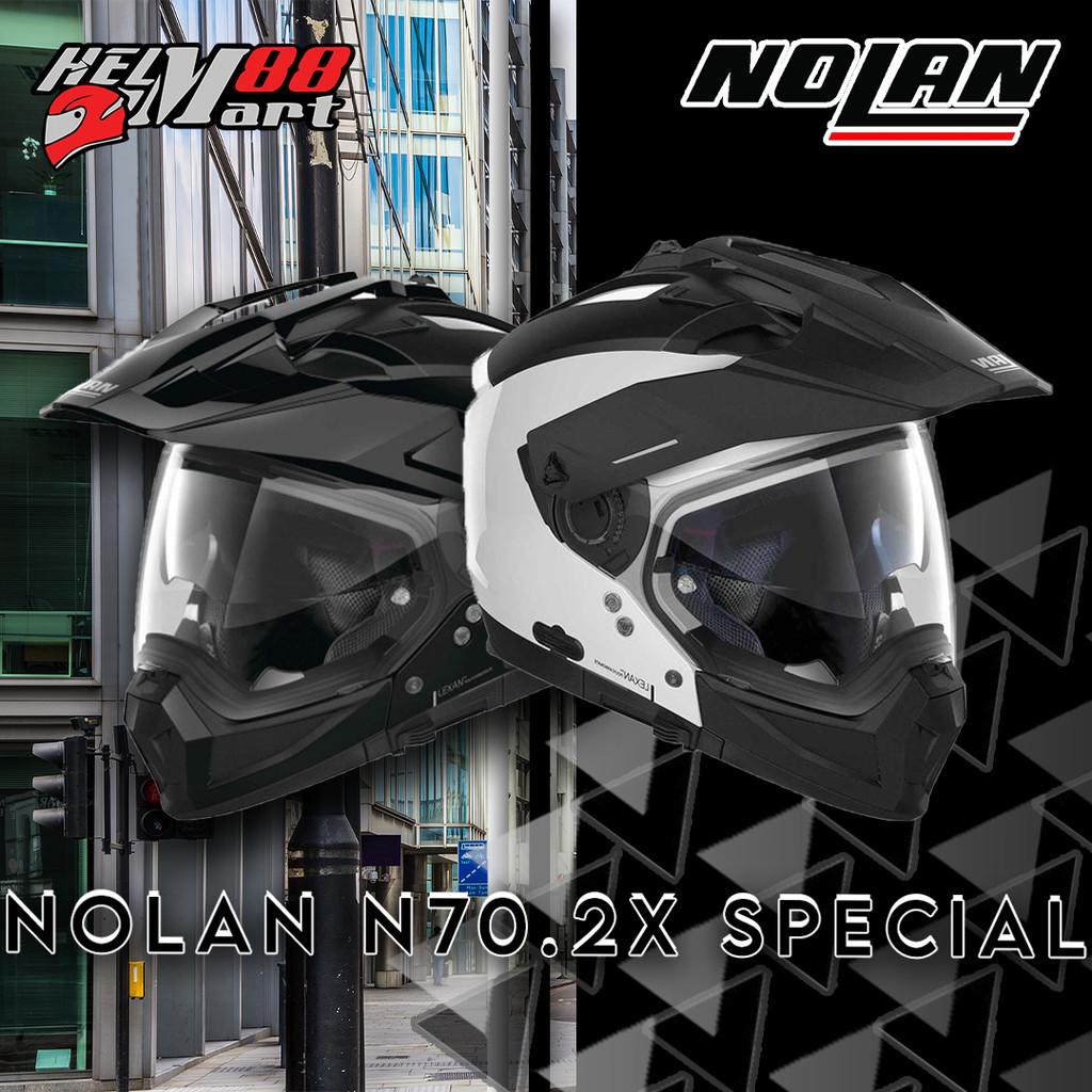 Helm Nolan N70.2 X SPECIAL - Crossover N702X N70-2X Nolan N70