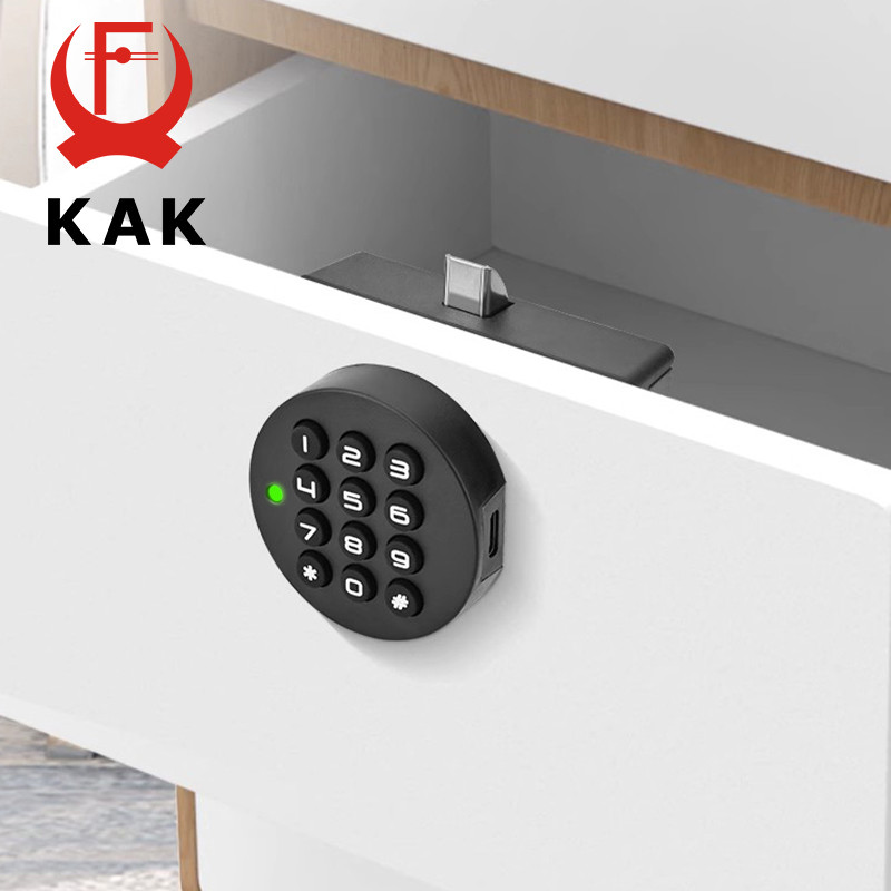 Kunci Kabinet Keamanan KAK, Kunci Pintu Tanpa Kunci, Kunci Kombinasi Kode untuk Laci, Kunci Loker Gy