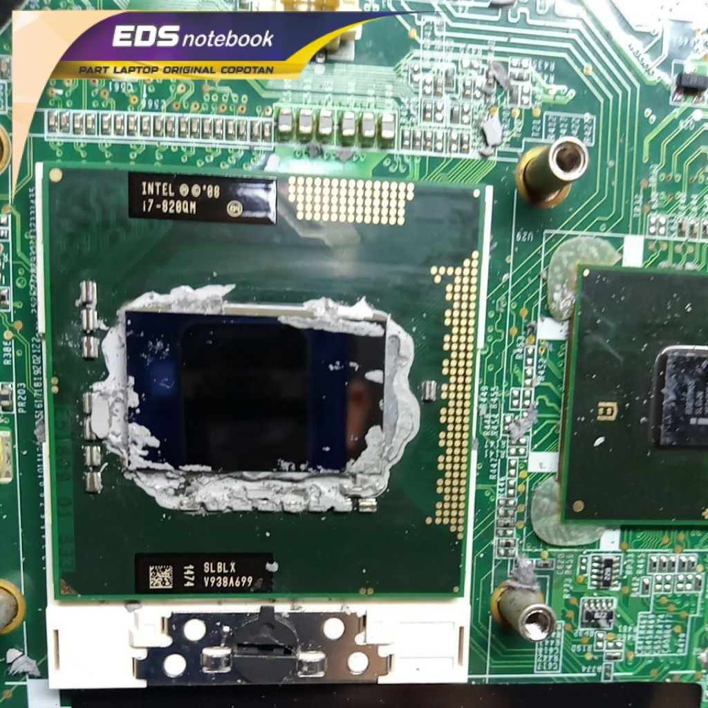 CPU Processor Procesor Laptop Intel Core i7-740QM SLBQG 1.73GHz _ 4-core 8-thread