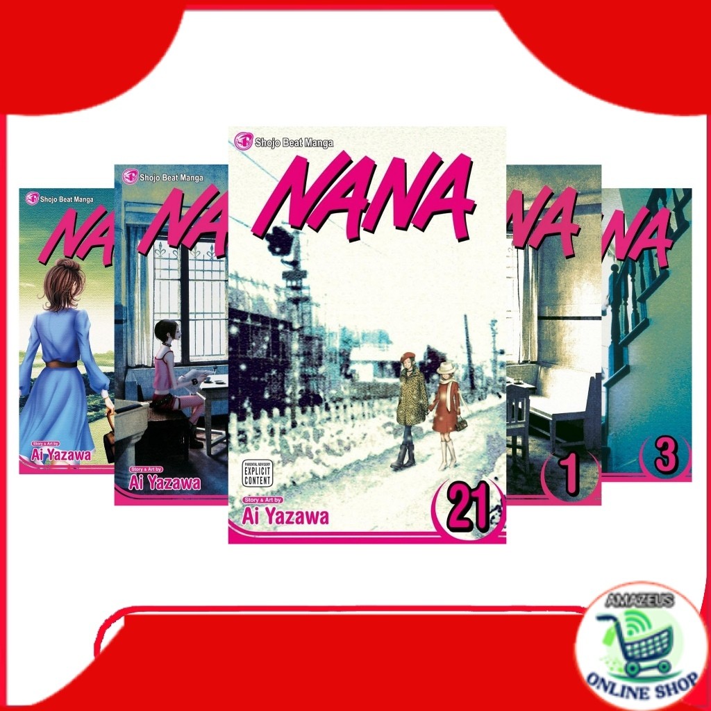 Manga Nana, by Ai Yazawa (21 book series)