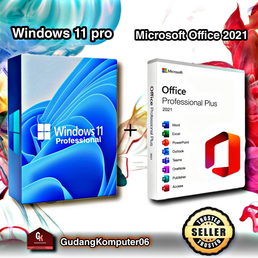 Windows 11 pro + Office 2021 pro plus key 32/64bit ori