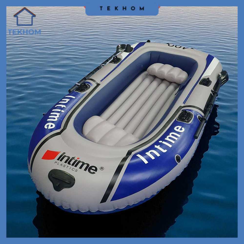 INTIME 400 Perahu Karet Mancing Inflatable Fishing Boat 4 Person - YT-099