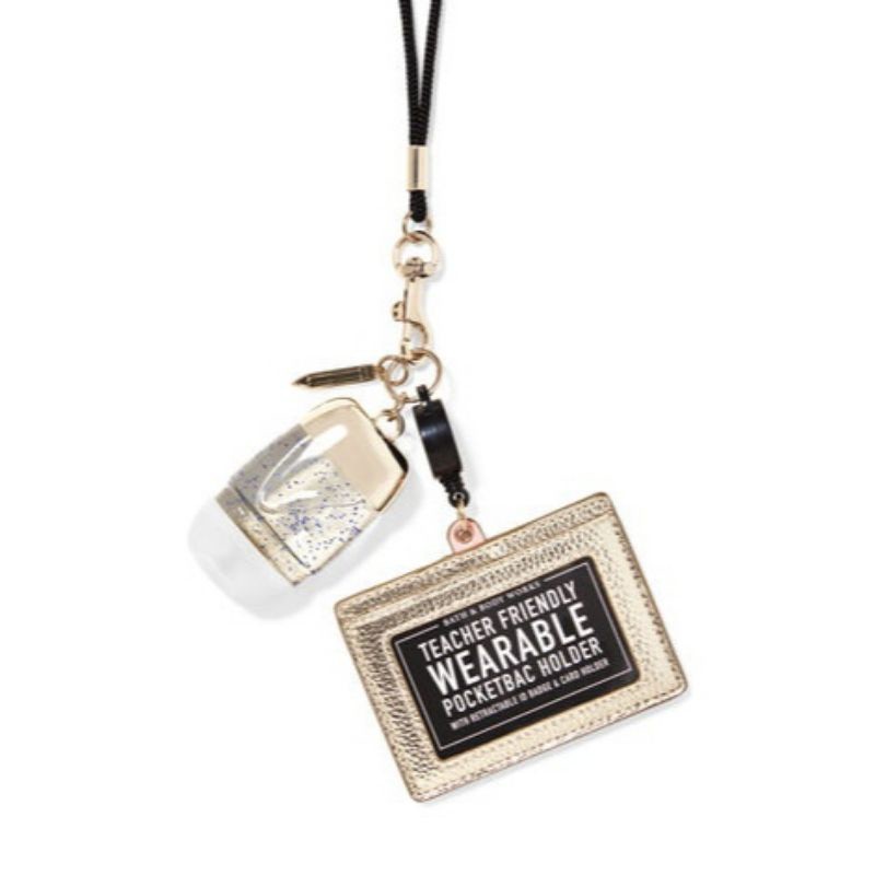 Promo Murah BATH & BODY WORKS BBW ID CARD / POCKETBAC HOLDER HAND SANITIZER Terlaris