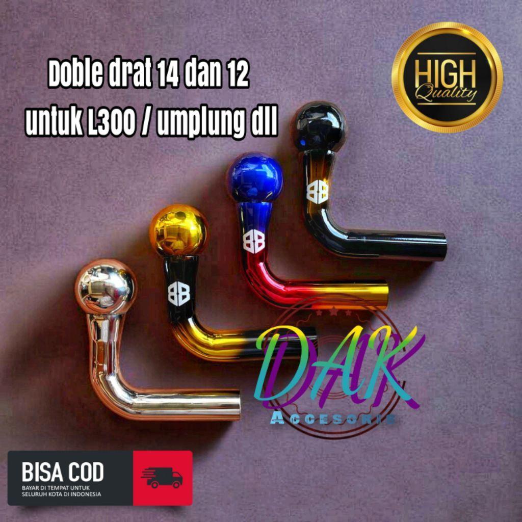 Shift Knob / tongkat L bola kecil L300 /Tongkat Prosneling / Tuas Gigi Persneling Truck / Mobil / Va