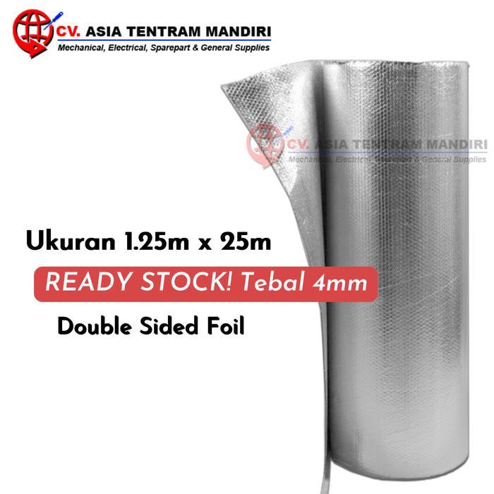 Aluminium Foil Bubble / Insulasi Atap / Peredam Panas ORIGINAL - BUBLLE FOIL