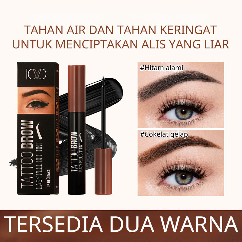 [Peel-Off/Anti Luntur/3D Effect] Pewarna Alis Peel-Off Wanita Tahan Lama / Waterproof / Makeup Alis 