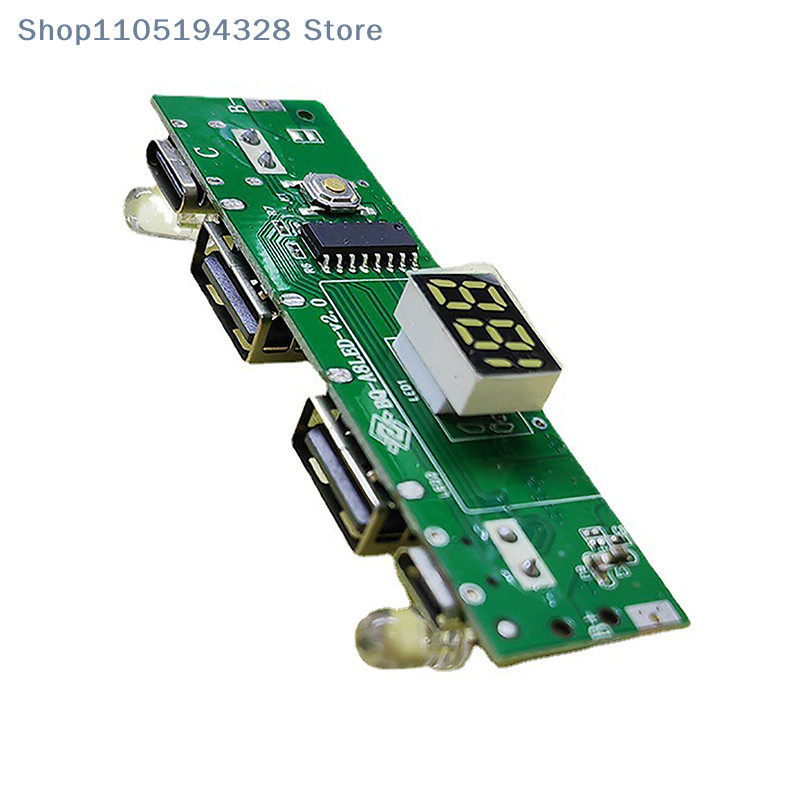 [YA] Modul Strip Sirkuit Power Bank Layar Digital 5V 2A TYPE-C Micro USB A8188 Motherboard Power Mob