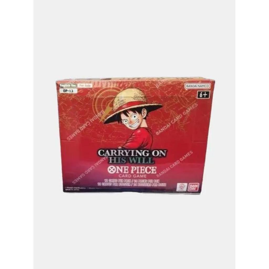 OP-13 OP13 One Piece Carrying On His Will Booster Box (ENG)