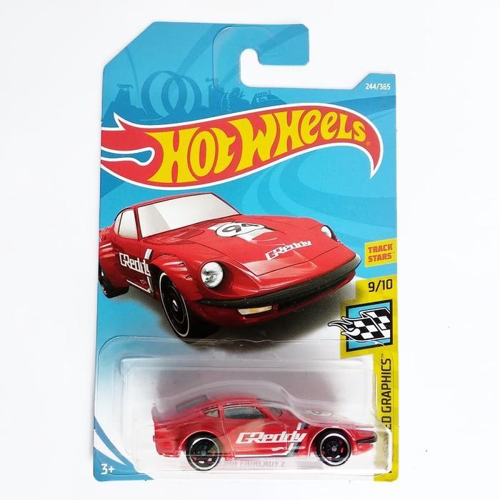 (Toys Edu) Hot Wheels Nissan Fairlady Z Merah HW SpeedG Mainan Mobil Hotwheels