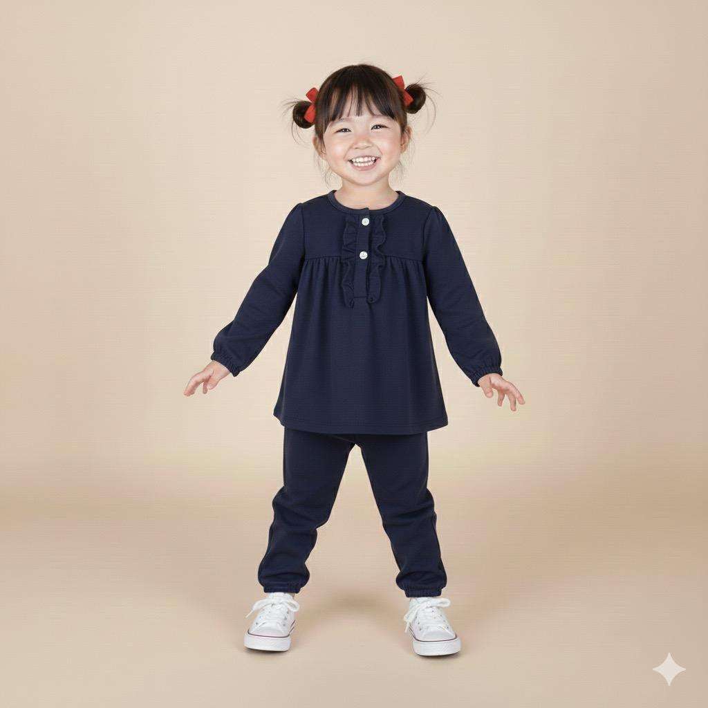 Setelan/Pakaian Anak Kaos Panjang Azura