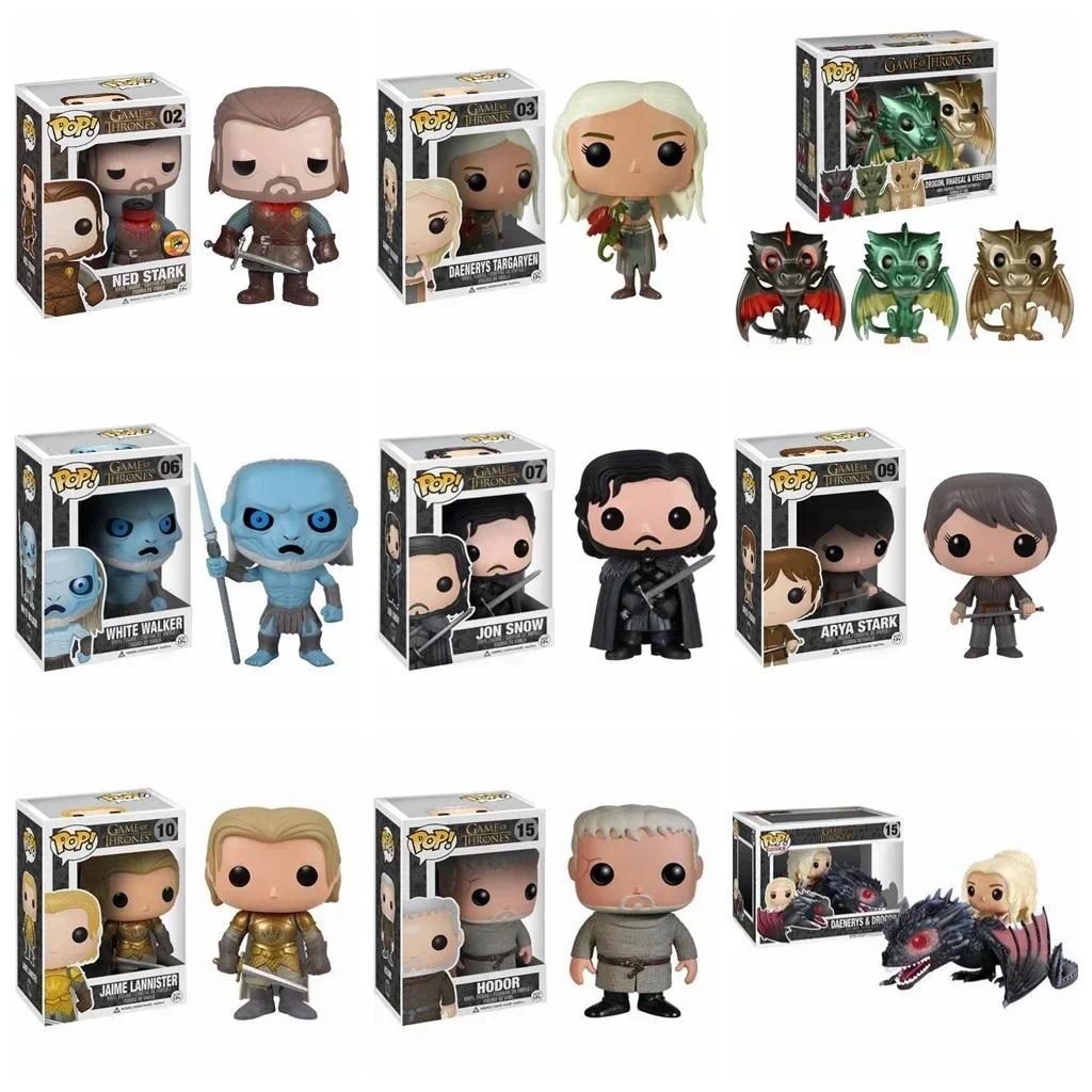 FUNKO Pop Game of  SAMWELL TARLY THE MOUNTAIN JON SNOW HODOR FigureToys Thrones Collection Model Toy
