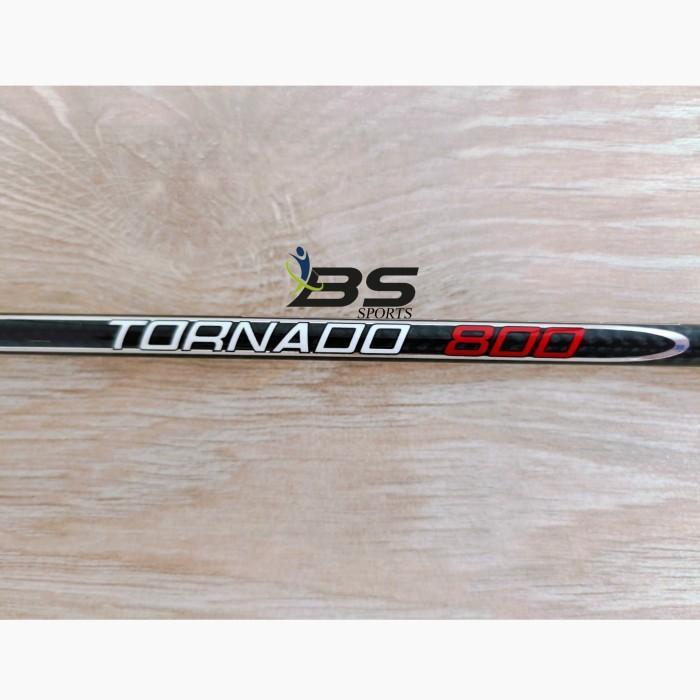 RAKET BADMINTON FLYPOWER TORNADO 800 TORNADO 900 ORIGINAL 100% - BLACK RED 800
