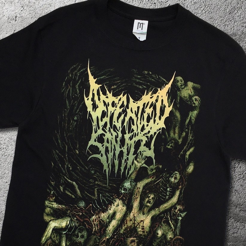 KAOS DEFEATED SANITY - PSALMS OF THE MORIBUND T-shirt Pria