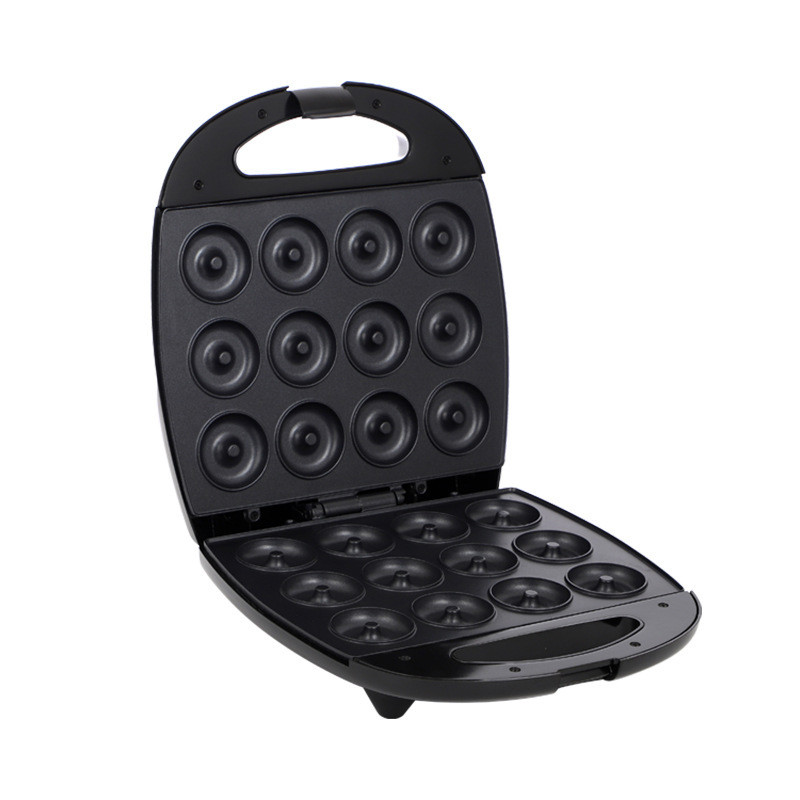 American and European 12-hole donut machine, cake, round cake, light food, baking cake, dessert, des