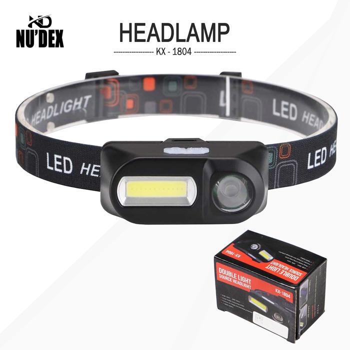 headlamp kx-1804 flashlight headlight LED 3 Modes senter kepala KX1804