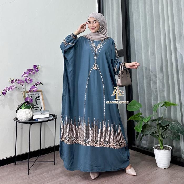 Exclusive Sale Kaftan Motif Jeddah Rayon Tebal Jumbo Ld 180 cm - Jeddah Denim Tbk