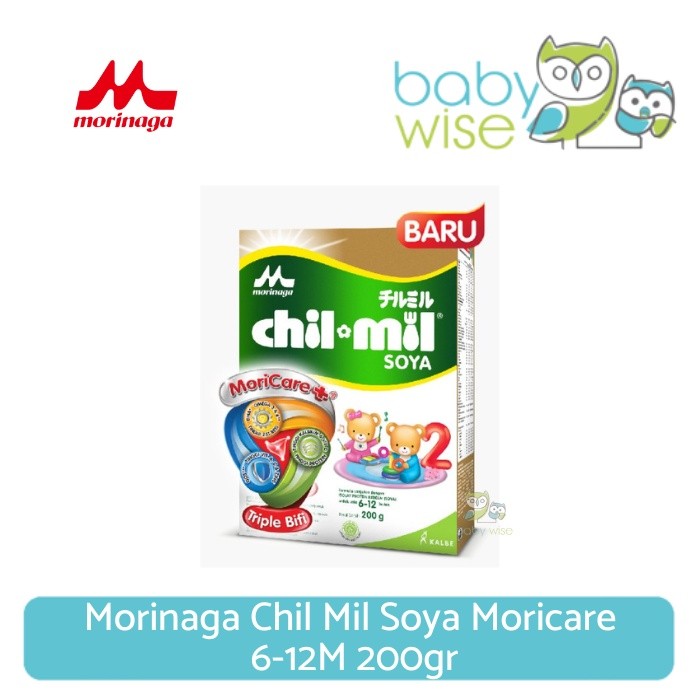 Morinaga Chil Mil Soya 200gr -  Susu Formula Lanjutan 6-12 Bulan