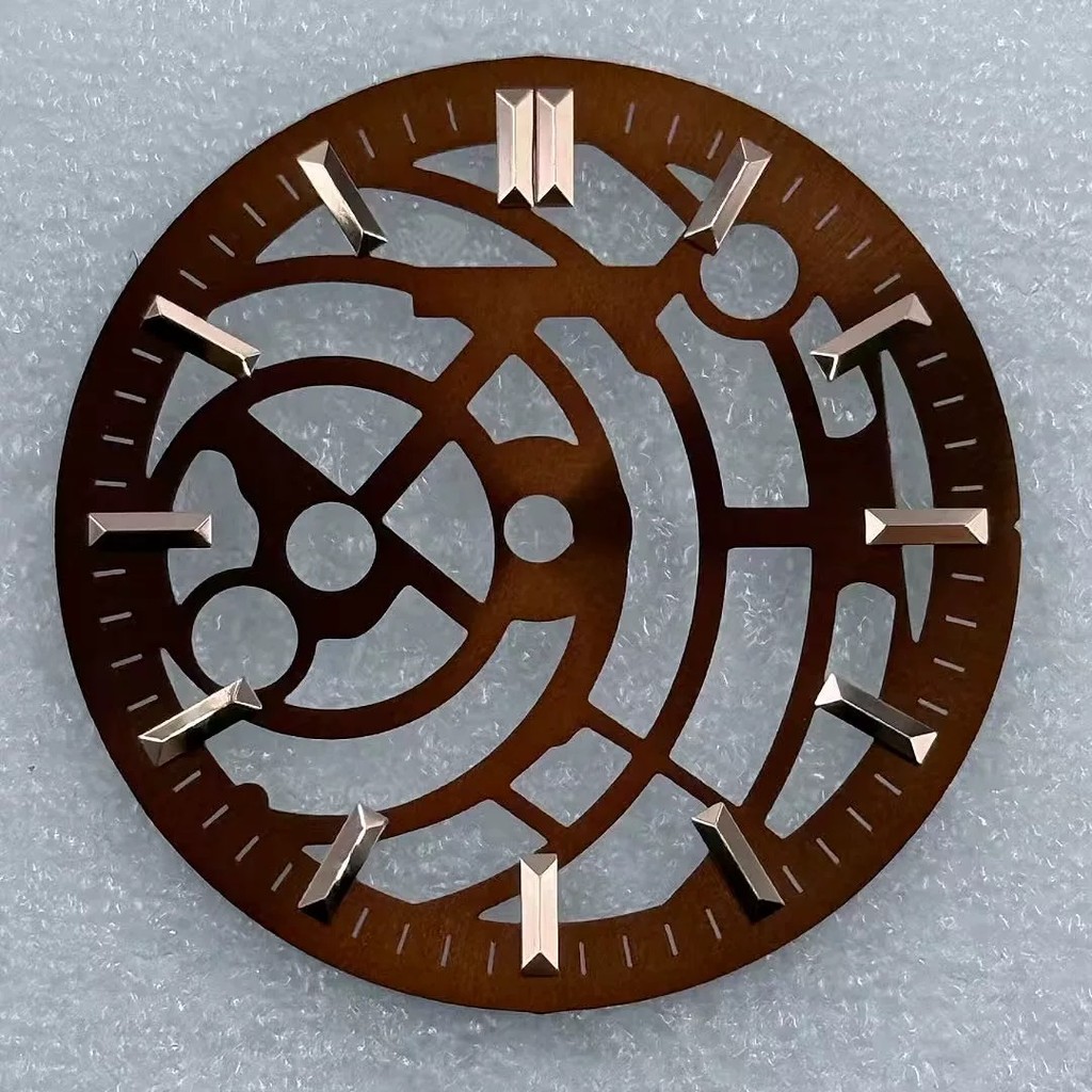 Hollow case dial without luminous dial Dial size is 31.8mm suitable for NH70/NH38 movement