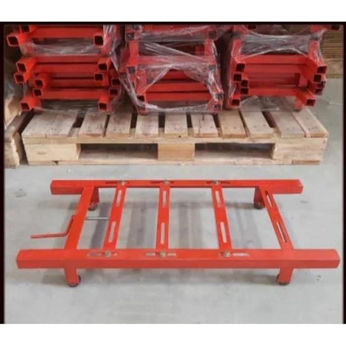 DUDUKAN SANCHIN / CHASIS MESIN CUCIAN STEAM / RANGKA POMPA CUCIAN besi tebal