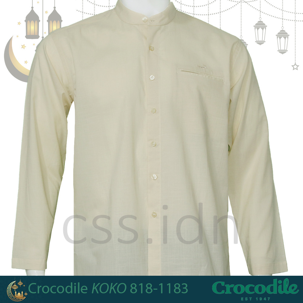 Kemeja KOKO Pria Lengan Panjang Crocodile 818-1183