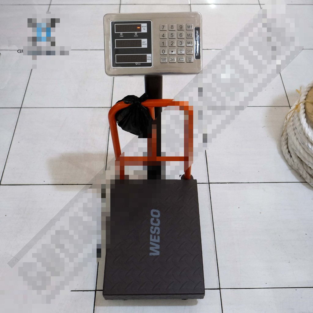 COD Timbangan Duduk Digital 100Kg Wesco Digital Scale Wesco TD 100