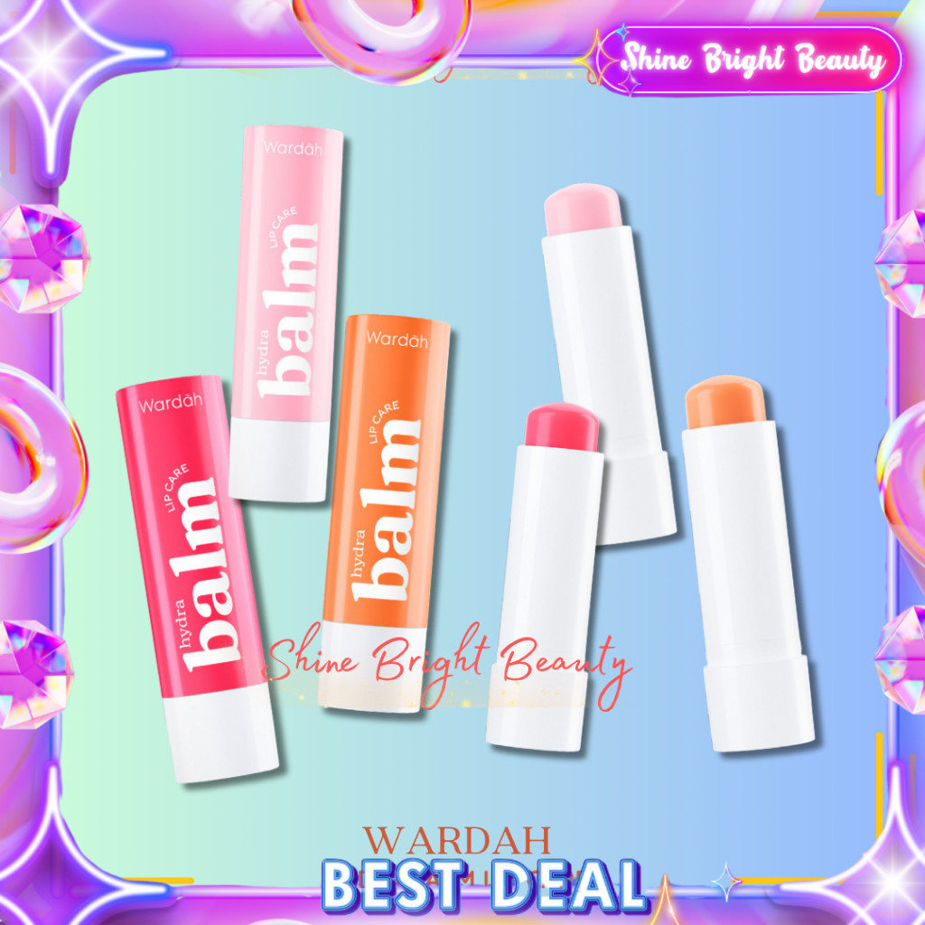 Wardah Hydrabalm Lip Care / Wardah hydra balm lip care / Wardah Lip Balm / Wardah hydrabalm lip balm