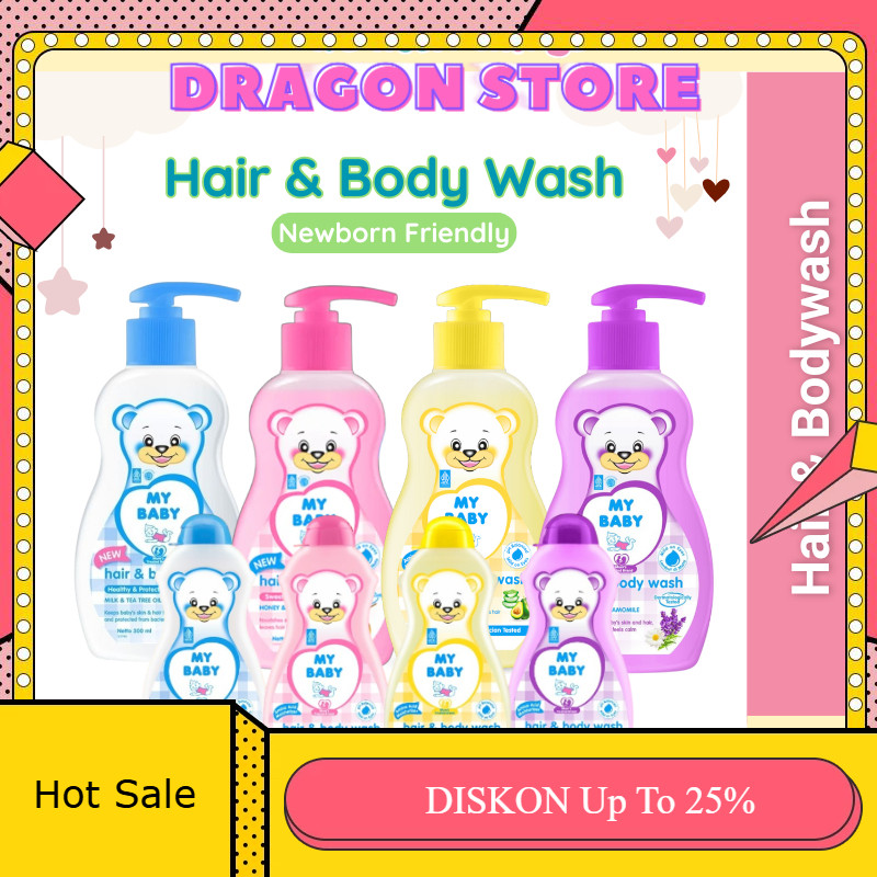 My Baby Hair & Body Wash - Sampo & Sabun Bayi Cair Bayi