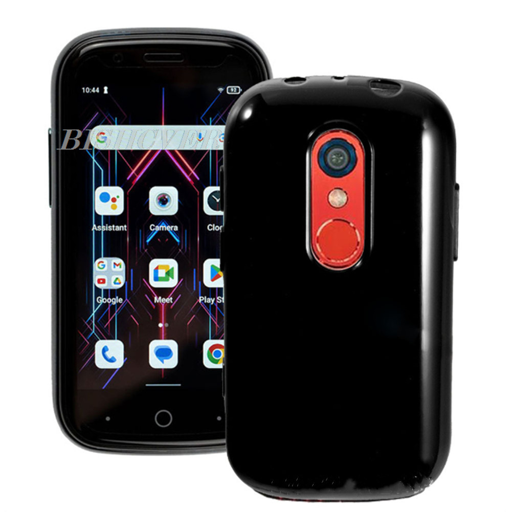 For Unihertz Jelly 2E 3.0in For Unihertz Jelly 2 2E Soft TPU Original Shockproof Back Cover TPU Soft