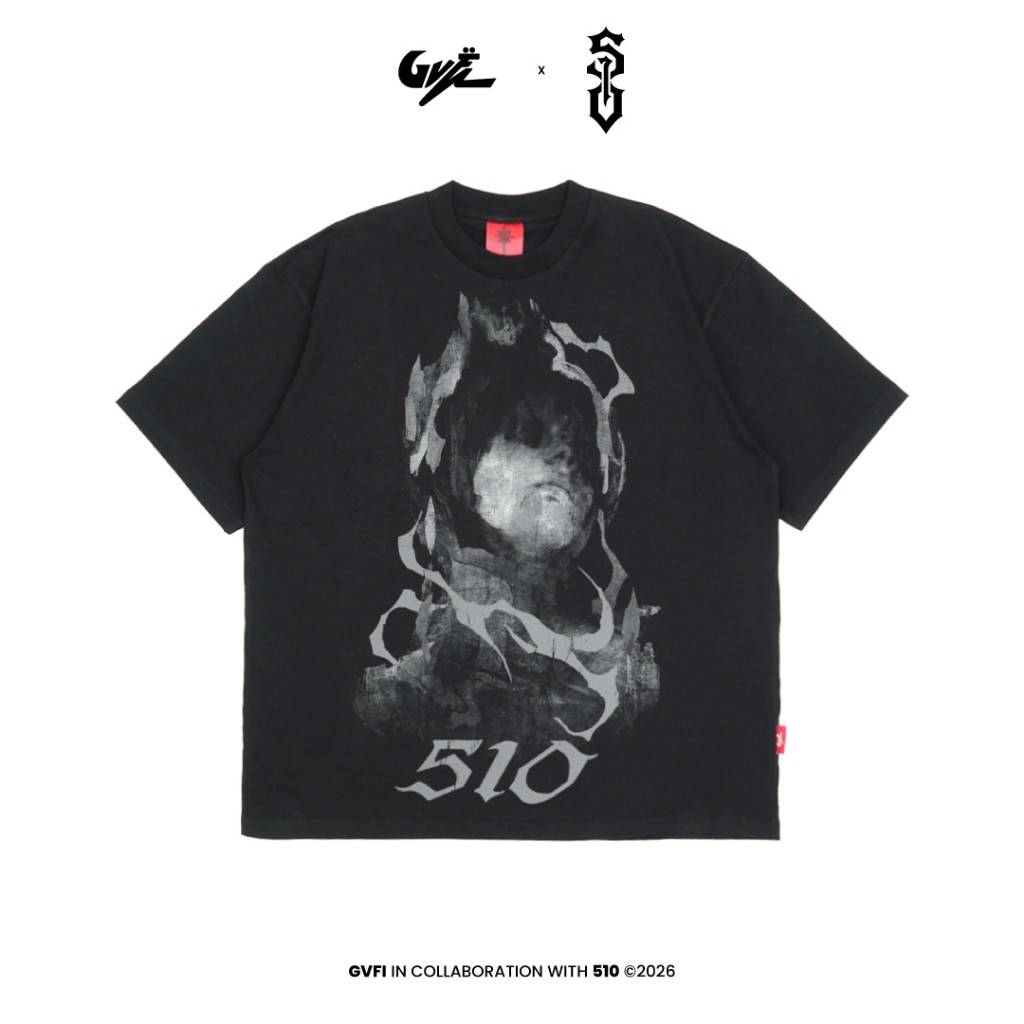 GVFI x 510 Candy Curse Tees Black