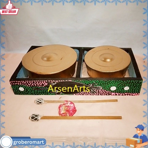 NEW Mainan Anak Gamelan Jawa Kenong Bonang Alat Musik Tradisional Jawa GRB
