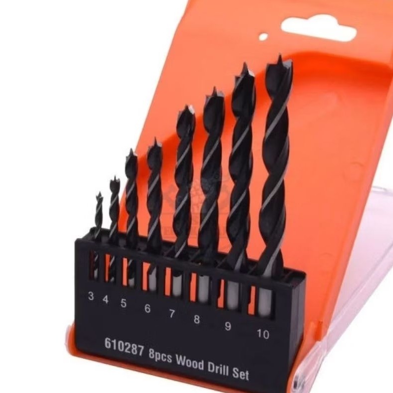 Mata bor set kayu 8 pcs / mata bor kayu set