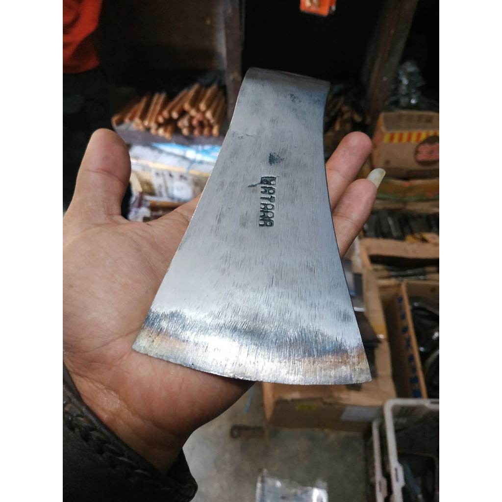 Kampak besar jumbo patik asli baja alat pemotong kayu