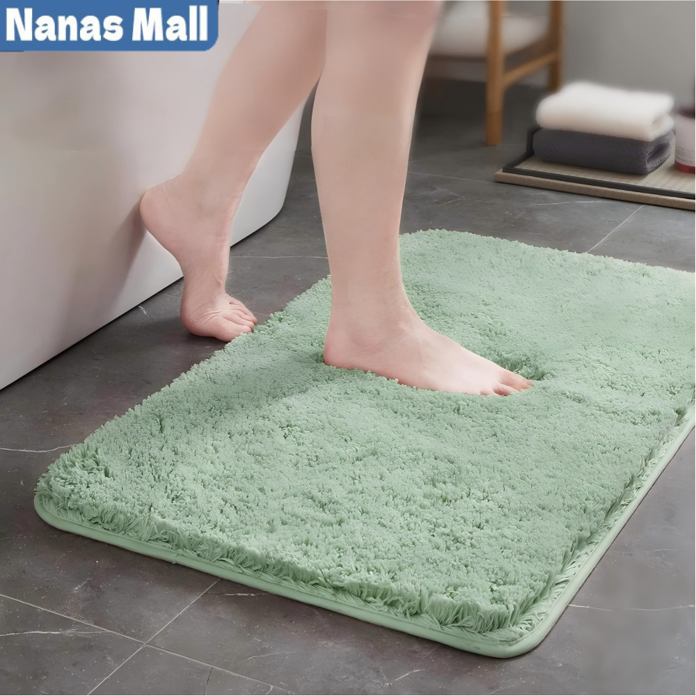 Karpet Anti Slip Dapur & Kamar Mandi Tebal, Aman untuk Lansia & Anak