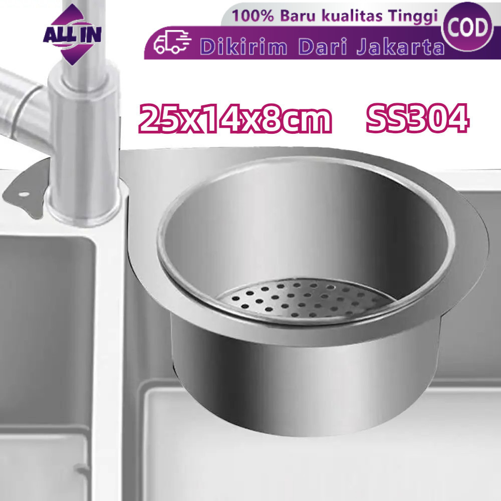 Saringan Wastafel Cuci Piring /Rak Saringan Sudut Wastafel /Saringan Sampah Cuci Piring /Saringan Si